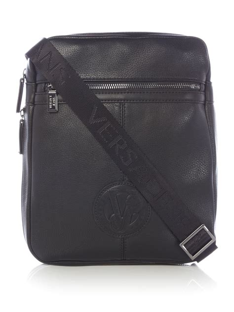 versace side bag men's|versace crossbody bag men's.